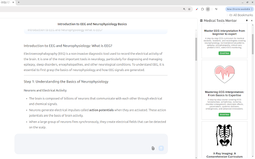 Medical Tests Mentor  from Chrome web store to be run with OffiDocs Chromium online