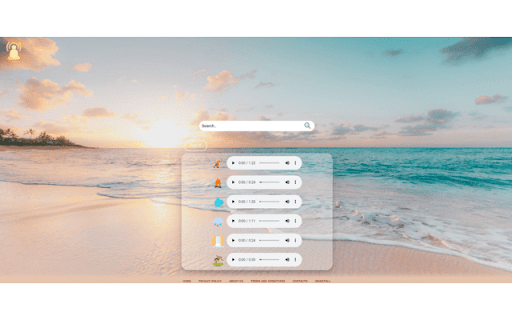 MeditationSounds  from Chrome web store to be run with OffiDocs Chromium online