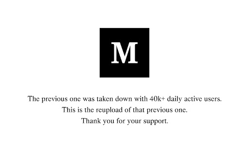 Medium Parser  from Chrome web store to be run with OffiDocs Chromium online