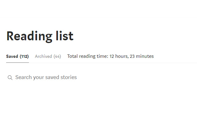 Medium Total Reading Time  from Chrome web store to be run with OffiDocs Chromium online