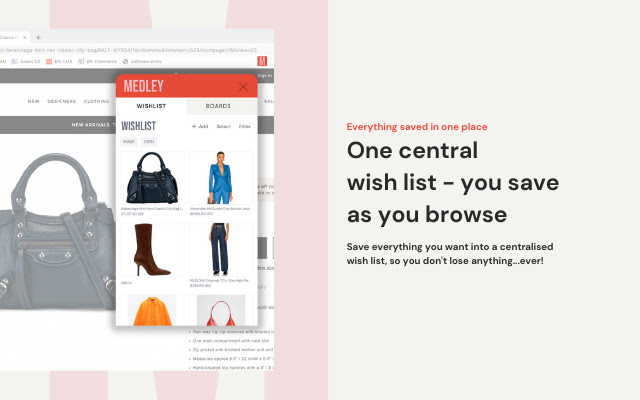 Medley App  from Chrome web store to be run with OffiDocs Chromium online