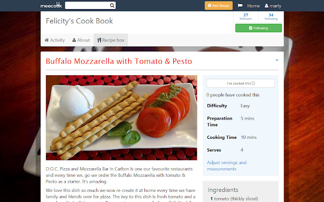 meecook  from Chrome web store to be run with OffiDocs Chromium online