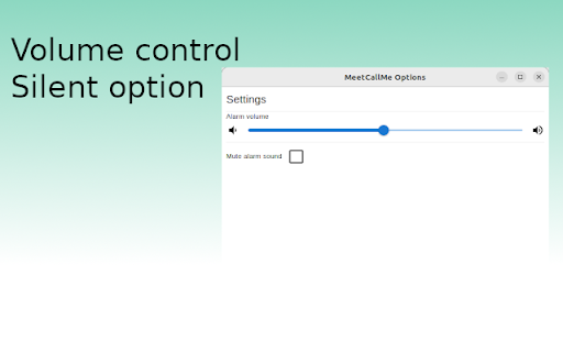 MeetCallMe  from Chrome web store to be run with OffiDocs Chromium online