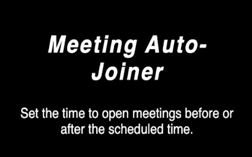 Meeting Auto Joiner  from Chrome web store to be run with OffiDocs Chromium online