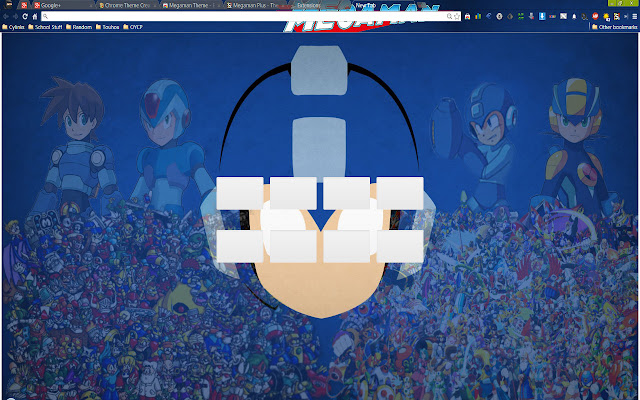 Megaman Theme  from Chrome web store to be run with OffiDocs Chromium online