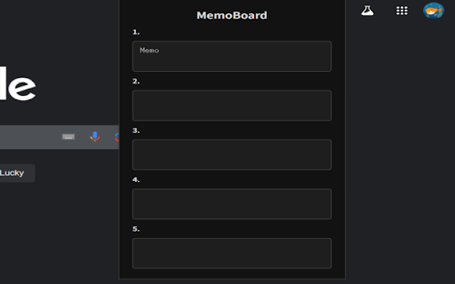 MemoBoard  from Chrome web store to be run with OffiDocs Chromium online