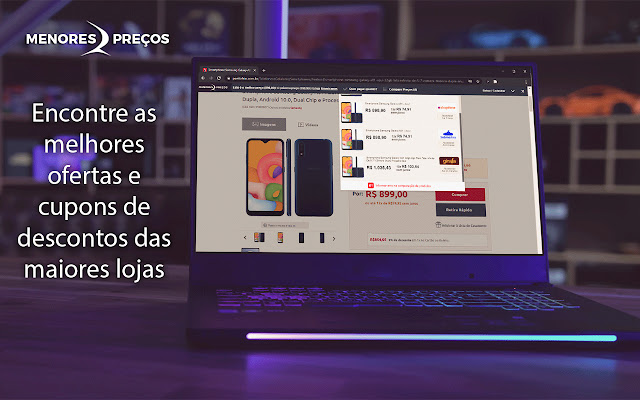 Menores Preços Dudu Rocha  from Chrome web store to be run with OffiDocs Chromium online