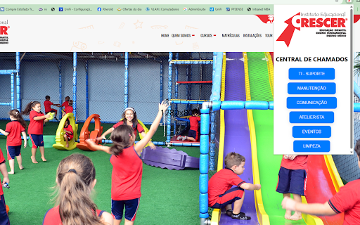 Menu de Chamados Crescer Campinas  from Chrome web store to be run with OffiDocs Chromium online