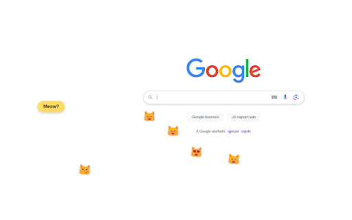 Meow Button  from Chrome web store to be run with OffiDocs Chromium online