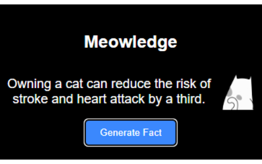 Meowledge  from Chrome web store to be run with OffiDocs Chromium online
