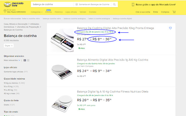 Mercado Livre Plus  from Chrome web store to be run with OffiDocs Chromium online