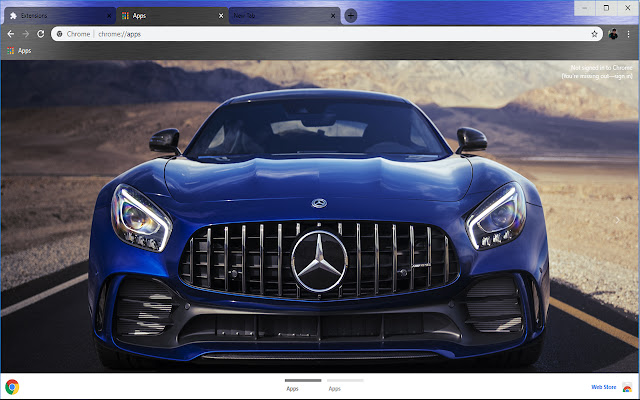 Mercedes Benz AMG GT R Racing Super Car  from Chrome web store to be run with OffiDocs Chromium online