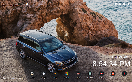 Mercedes Benz Wallpaper New Tab  from Chrome web store to be run with OffiDocs Chromium online