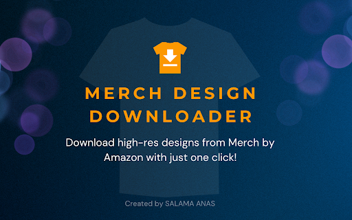 Merch by Amazon Design Downloader  from Chrome web store to be run with OffiDocs Chromium online