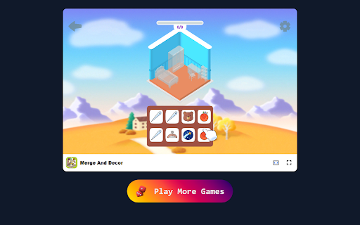 Merge and Decor Game Blend Merge Puzzles with Interior Design!  from Chrome web store to be run with OffiDocs Chromium online