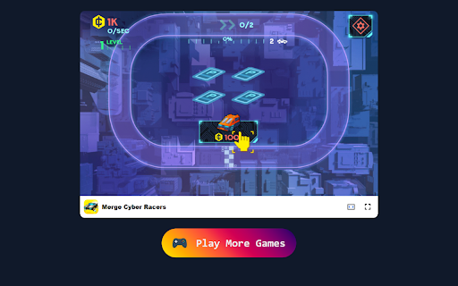 Merge Cyber Racers Game Upgrade and Customize Your Cyber Cars!  from Chrome web store to be run with OffiDocs Chromium online