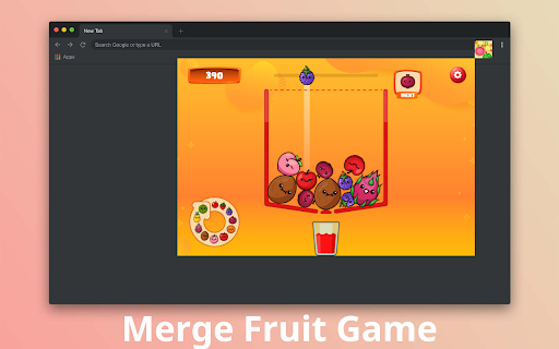 Merge Fruit Game  from Chrome web store to be run with OffiDocs Chromium online