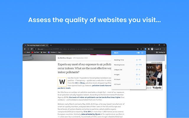 Merit  from Chrome web store to be run with OffiDocs Chromium online