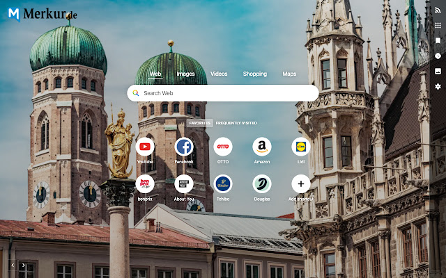Merkur.de Deine Chrome Startseite  from Chrome web store to be run with OffiDocs Chromium online