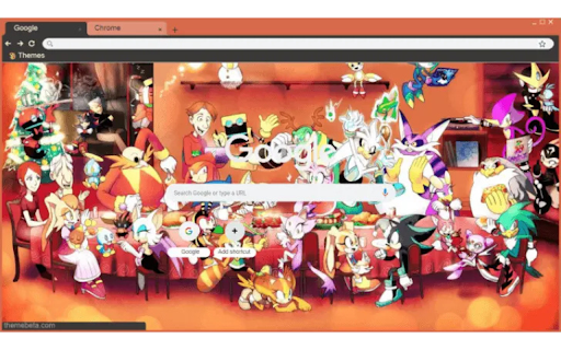 Merry Christmas sonic  from Chrome web store to be run with OffiDocs Chromium online