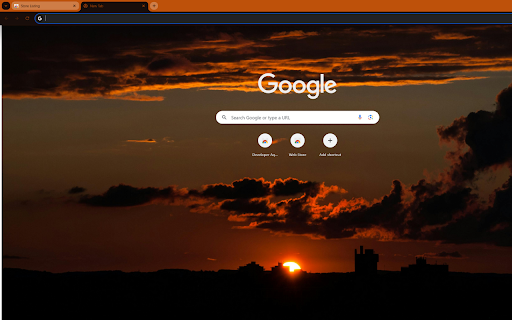 mesmerizing sunset, with the sky ablaze in fiery red hues  from Chrome web store to be run with OffiDocs Chromium online