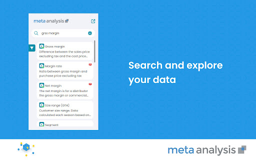 Meta Analysis  from Chrome web store to be run with OffiDocs Chromium online