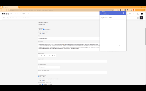 MetaFolio  from Chrome web store to be run with OffiDocs Chromium online