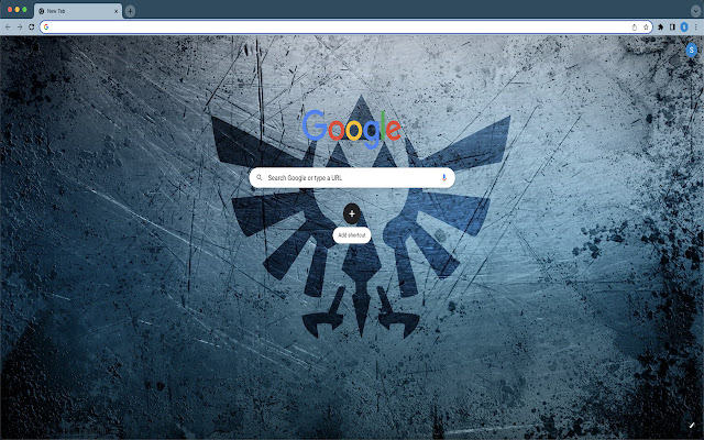 Metal Triforce Theme  from Chrome web store to be run with OffiDocs Chromium online