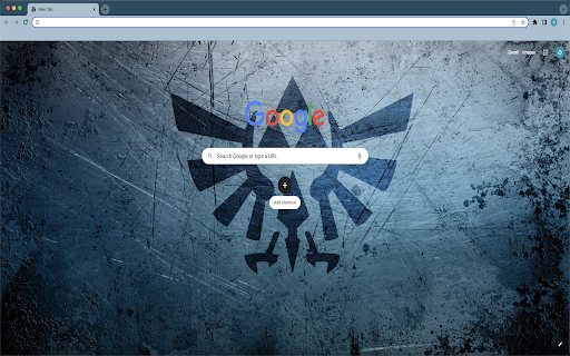 Metal Triforce Theme  from Chrome web store to be run with OffiDocs Chromium online