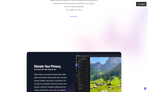 Meta Snap  from Chrome web store to be run with OffiDocs Chromium online