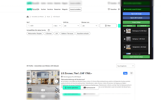 meuLar Listing extractor  from Chrome web store to be run with OffiDocs Chromium online
