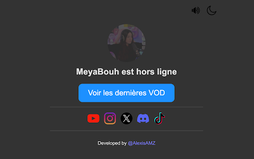 MeyaBouh Twitch Notifications  from Chrome web store to be run with OffiDocs Chromium online