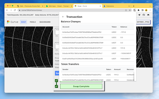 MferSafe Lite  from Chrome web store to be run with OffiDocs Chromium online