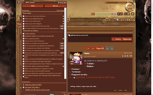 MHO Addon  from Chrome web store to be run with OffiDocs Chromium online