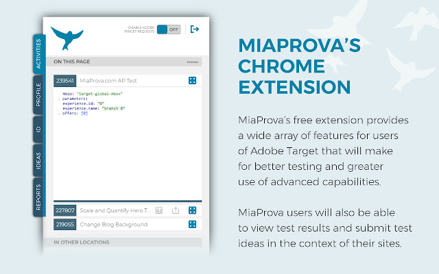 MiaProva  from Chrome web store to be run with OffiDocs Chromium online