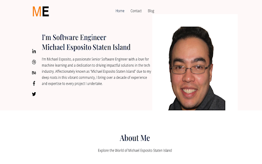 Michael Esposito Staten Island  from Chrome web store to be run with OffiDocs Chromium online
