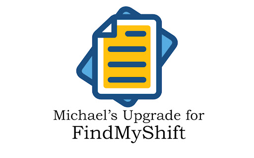 Michaels Upgrade for FindMyShift from Chrome web store to be run with OffiDocs Chromium online Michaels Upgrade for FindMyShift from Chrome web store to be run with OffiDocs Chromium online