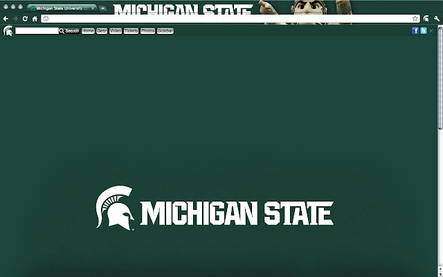 Michigan State University Theme  from Chrome web store to be run with OffiDocs Chromium online