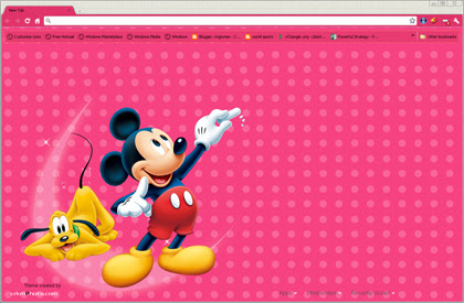 Mickey and Pluto  from Chrome web store to be run with OffiDocs Chromium online