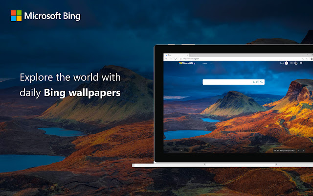 Microsoft Bing Homepage  Search for Chrome  from Chrome web store to be run with OffiDocs Chromium online