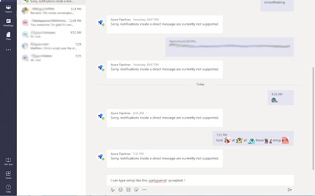 Microsoft Teams Emojinator  from Chrome web store to be run with OffiDocs Chromium online