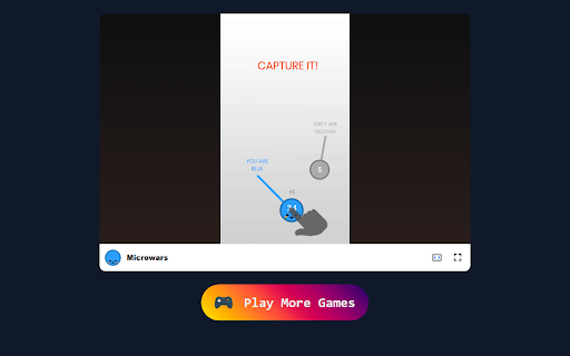 Microwars Game Build, Manage, and Conquer in Micro Skirmishes!  from Chrome web store to be run with OffiDocs Chromium online