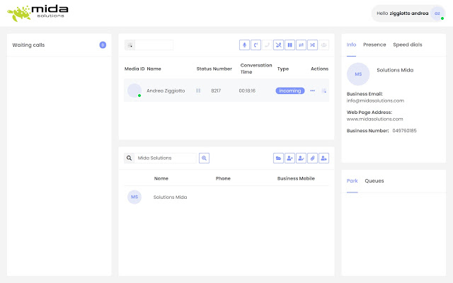 Mida AC SIP  from Chrome web store to be run with OffiDocs Chromium online