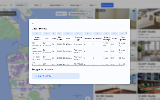 Midas | 1 click list scraping + data cleaning  from Chrome web store to be run with OffiDocs Chromium online