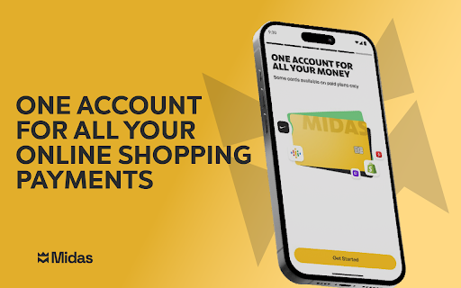Midas | Shop online using mobile money  from Chrome web store to be run with OffiDocs Chromium online