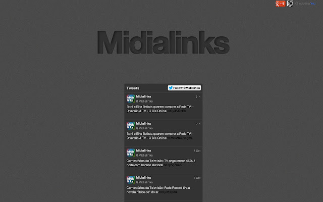 Midialinks  from Chrome web store to be run with OffiDocs Chromium online