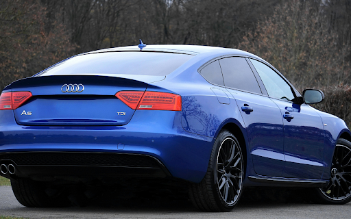 Midnight Blue Audi A5  from Chrome web store to be run with OffiDocs Chromium online