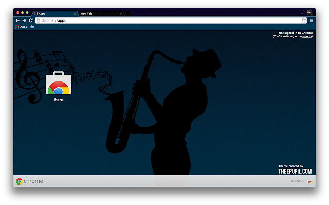 Midnight Blues  from Chrome web store to be run with OffiDocs Chromium online