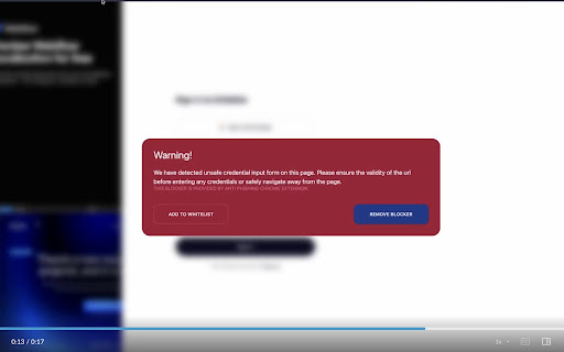 Midway Security Extension  from Chrome web store to be run with OffiDocs Chromium online