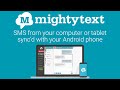 MightyText SMS from PC  Text from Computer  from Chrome web store to be run with OffiDocs Chromium online